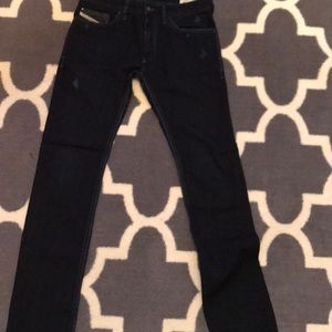 Distressed men's Diesel jeans